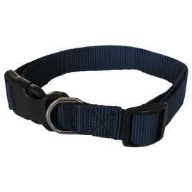 Collier nylon bleu éco yago, M, AIME