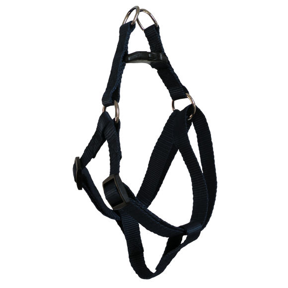 Harnais nylon bleu éco yago, M, AIME