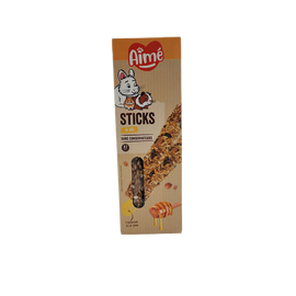 Baguettes lapins rongeurs miel, AIME, 115g