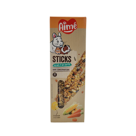 Baguettes lapins rongeurs maïs légumes, AIME, 115g