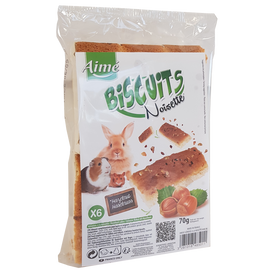 Génoises à la noisette AIME, x6 70G