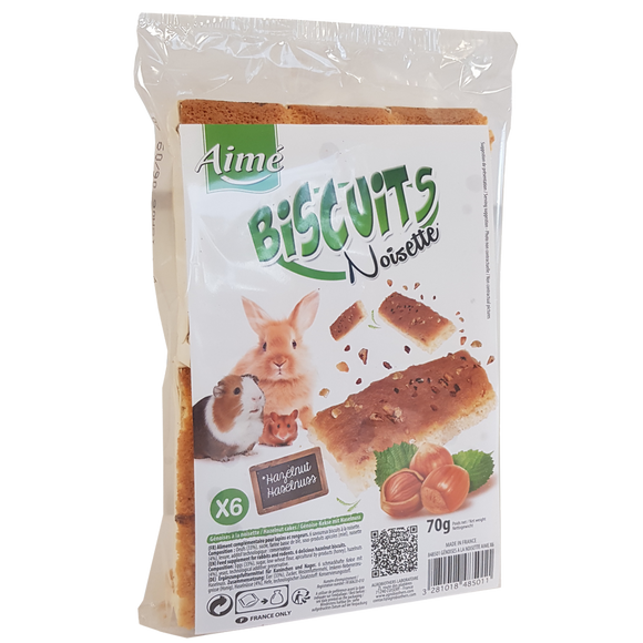 Génoises à la noisette AIME, x6 70G