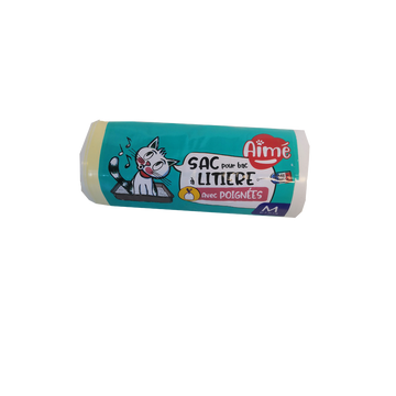 Rouleaux de 12 sacs bac AIME, 42x30