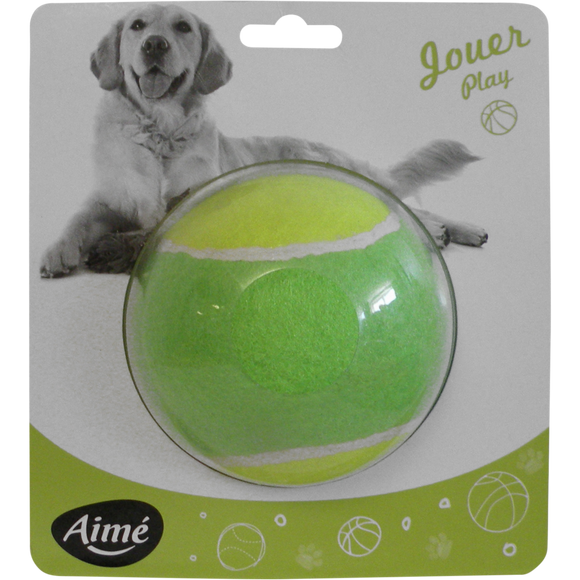 Jouet balle tennis maxi 10cm AIME