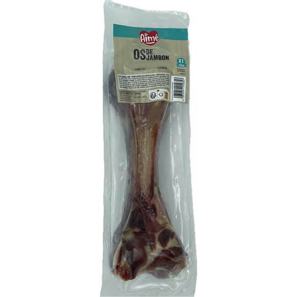 Os de jambon pour chien AIME