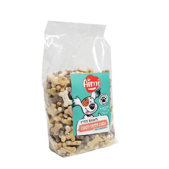 Biscuits chiots, AIME, 500g