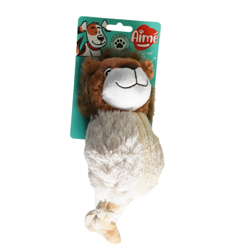 Jouet chien cou élastic 37cm AIME