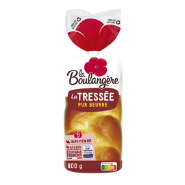 Brioche tressée LA BOULANGERE, 800g