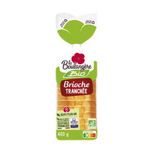 Brioche tranchée BIO LA BOULANGERE, 400g