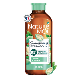 Shampooing extra doux NATURE MOI, flacon de 250ml