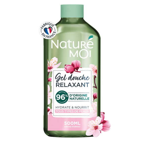 Gel douche relaxant fleur de cerisier NATURE MOI 500ml