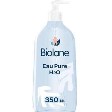 Eau pure H20 apaise et protège nettoyant sans rinçage BIOLANE 350ml