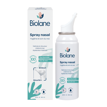 Spray nasal eaux thermale et mer BIOLANE 100ml