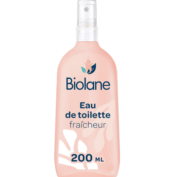 Eau de toilette fraîcheur BIOLANE spray 200ml