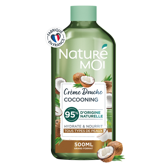 Crème de douche NATURE MOI noix de coco 500ml