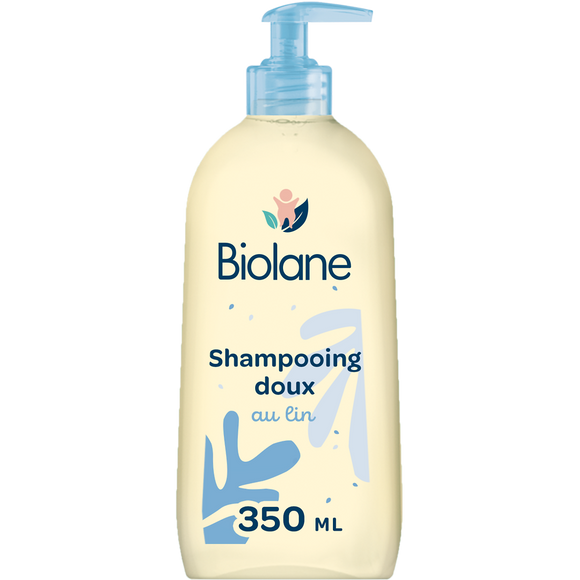 Shampooing BIOLANE doux au lin 350ml