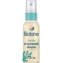 Huile d'amande douce BIOLANE, 75ml