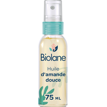 Huile d'amande douce BIOLANE, 75ml