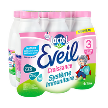 LACTEL EVEIL - Lait infantile croissance, dès 10 mois - 6x1l