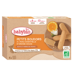 Boudoirs BABYBIO, dès 10 mois, 120g