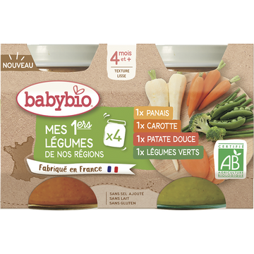 Mes 1ers légumes de nos régions Bio