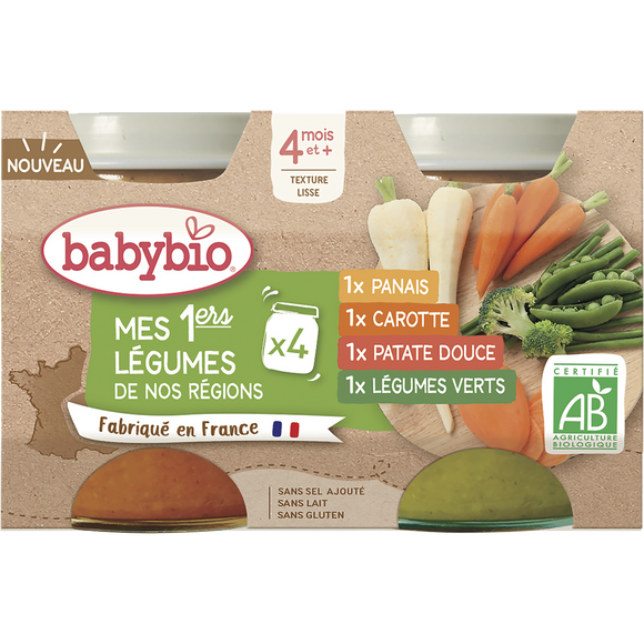 Mes 1ers légumes de nos régions Bio