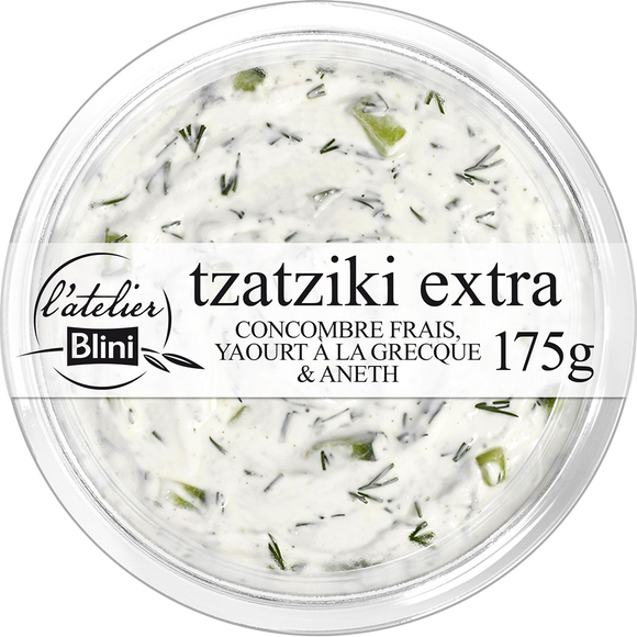 Tzatziki extra L'ATELIER BLINI, 175g