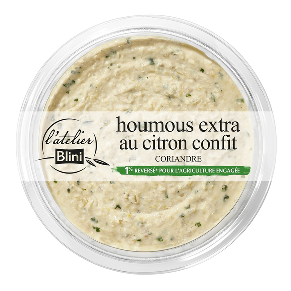 Houmous citron confit L'ATELIER BLINI, 175g
