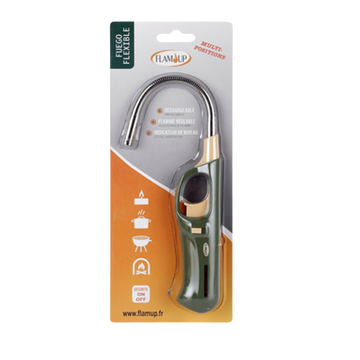 Allumeur électronique fuego flexible FLAM'UP rechargeable