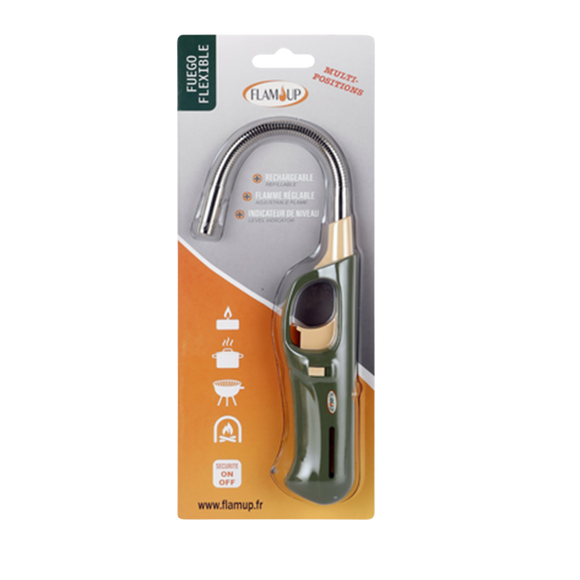 Allumeur électronique fuego flexible FLAM'UP rechargeable