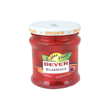 Bigarreaux au sirop, BEYER, bocal de 320ml, 165g