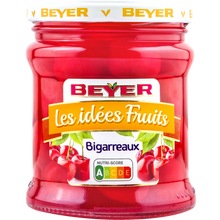 Bigarreaux au sirop, BEYER, bocal de 320ml, 165g