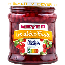 Airelles sauvages BEYER, bocal de 320ml, 110g