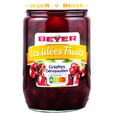 Griottes dénoyautées au sirop BEYER, 320g