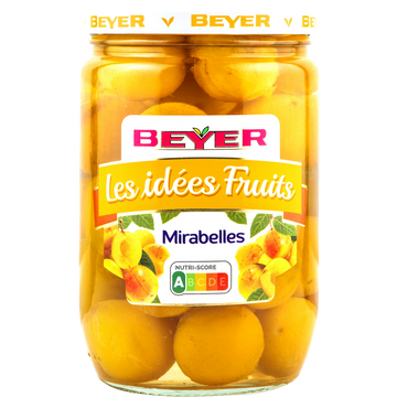 Mirabelles au sirop BEYER, bocal de 350g