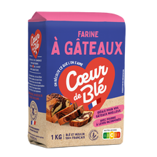 Farine pour gateaux COEUR DE BLE, sachet 1kg