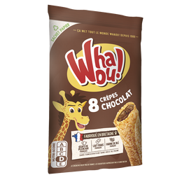 Crêpes chocolat WHAOU x8 - 256g