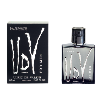 Eau de toilette Homme For Men ULRIC DE VARENS, 60ml
