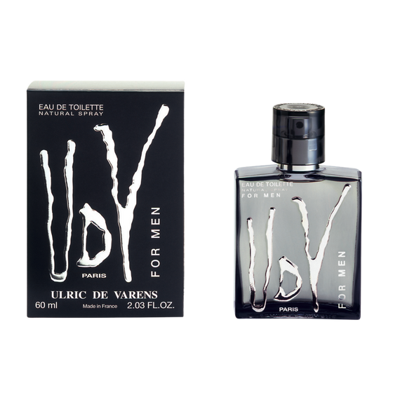 Eau de toilette Homme For Men ULRIC DE VARENS, 60ml