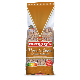 Noix de cajou grillées salées MENGUY'S, 300g