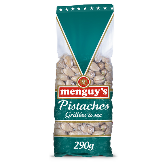 Pistaches grillées à sec MENGUY'S, 290g