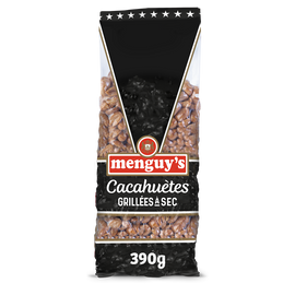 Cacahuètes grillées à sec, MENGUY'S, 390g