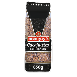 Cacahuètes grillées à sec, MENGUY'S, 650g