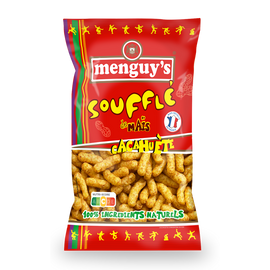 Soufflé de maïs à la cacahuète MENGUY'S, 250g