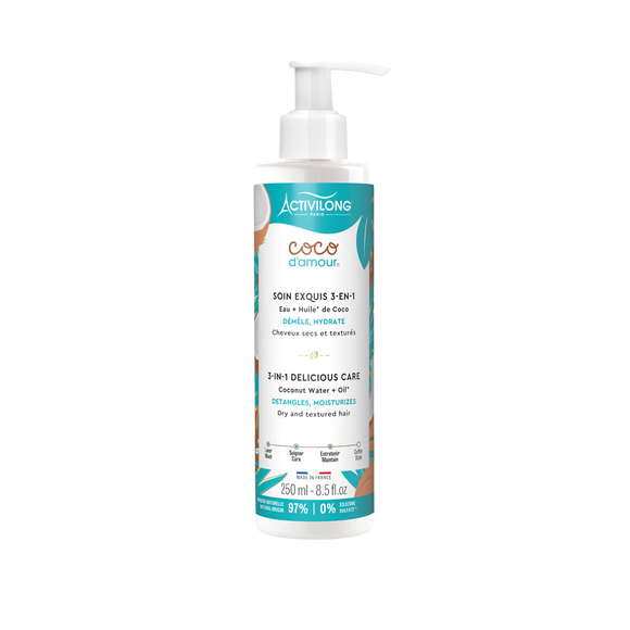 Soin capillaire Exquis 3-en-1 Coco d'Amour ACTIVILONG 250ml