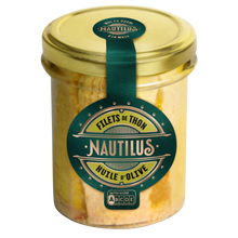 Filets de thon à l'huile d'olive NAUTILUS, 190g