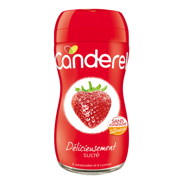 Edulcorant traditionnel sucralose CANDEREL, pot de 80g