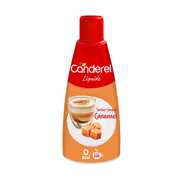 CANDEREL liquide saveur caramel, flacon 200ml