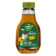 Sirop d'agave bio PURE VIA flacon 330g