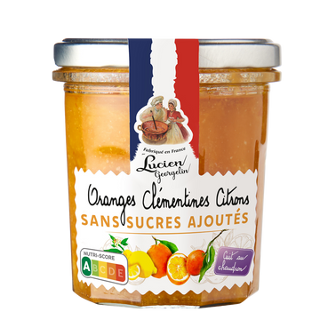 Préparation de 3 agrumes(orange,clementine,citron) ssa LES RECETTES CUITES AU CHAUDRON 320g